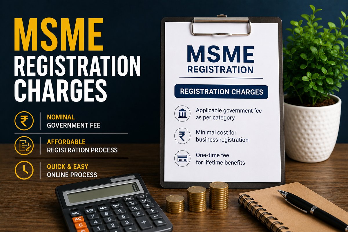 Stack of Indian rupee banknotes — money set aside for MSME registration fees